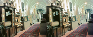 807166 Interieur van het Museum van Speeldoos tot Pierement, gevestigd in het gebouw van het Catharijneconvent ...